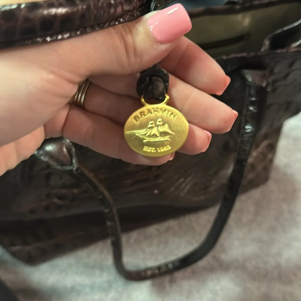 Brahmin chocolate croc - Picture 4 of 5